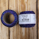 Starmist/Goldrush sparkly yarn - purple multi
