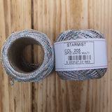Starmist/Goldrush sparkly yarn - optic white multi