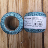 Starmist/Goldrush sparkly yarn - light turquoise