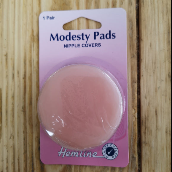 Hemline modesty pads - nipple covers
