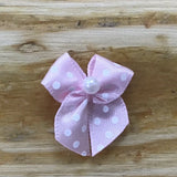 Ribbon Bows - Bows With Pearl Centre