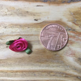 tiny ribbon rose