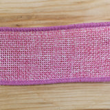 Ribbon - Wired Edge Country Hessian Ribbon