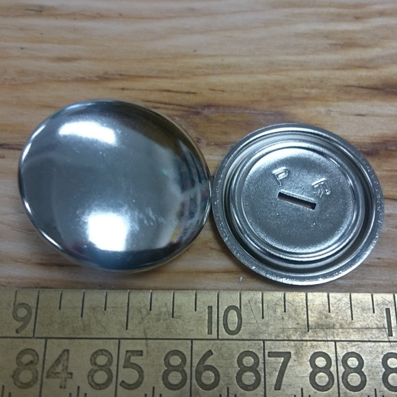 Self Cover Buttons - Metal