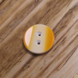 Two-tone button - semi-concave face